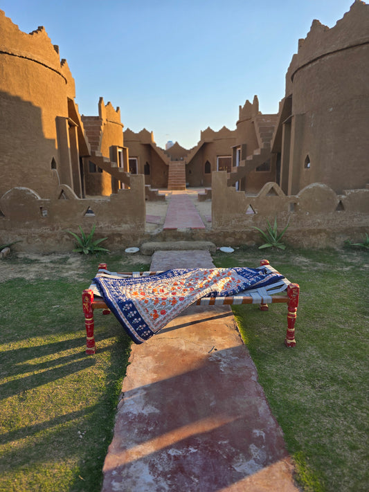 Kashmir Handcrafted Baby Quilt