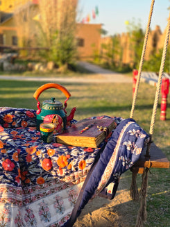 Kashmir Handcrafted Baby Quilt